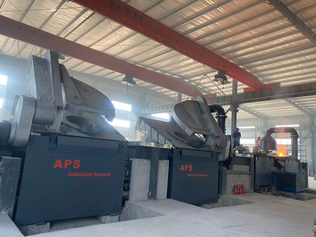 中频熔钢铁铜铝炉烟气粉尘处理除尘系统